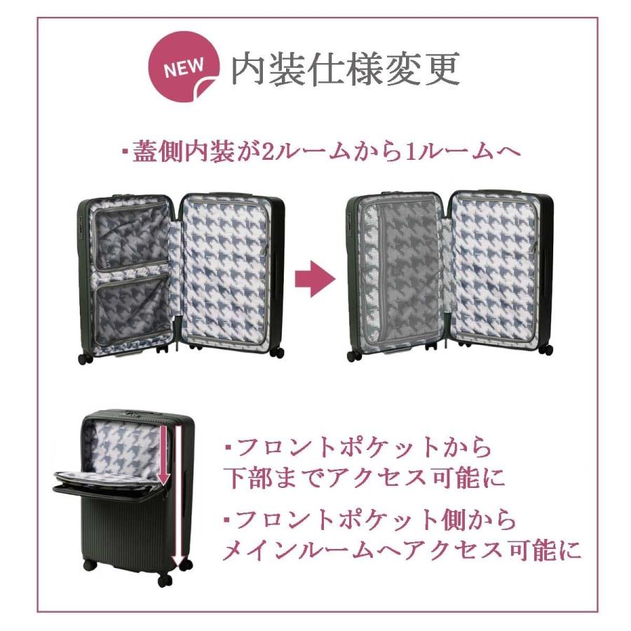 innovator（イノベーター） 正規取扱店 2年保証 スーツケース 62L M