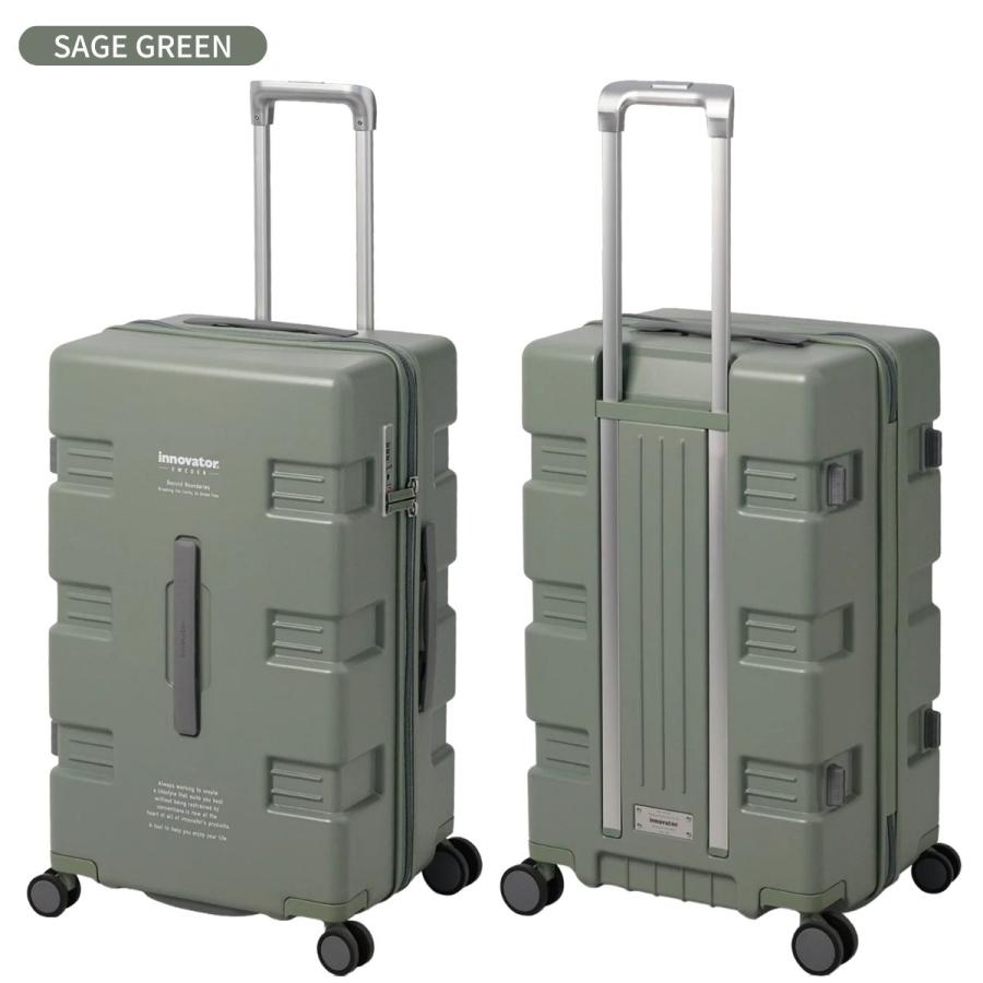 イノベーター　キャリーケース　グレー　75L innovator（イノベーター） 正規取扱店 2年保証 75L スーツケース 75L