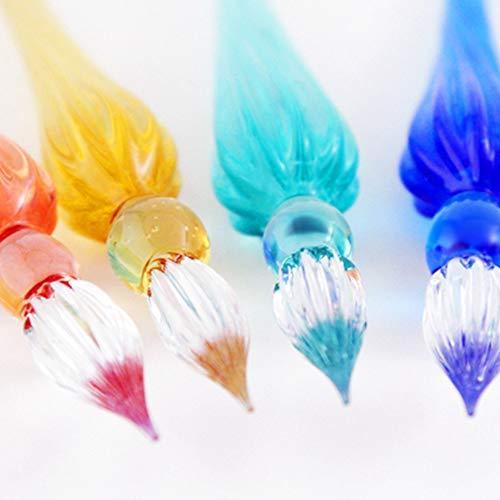 エルバン ガラスペン つむぎ ターコイズ ミニインク ミントグリーン(10ml)セット hb21433set|gecko-store|02