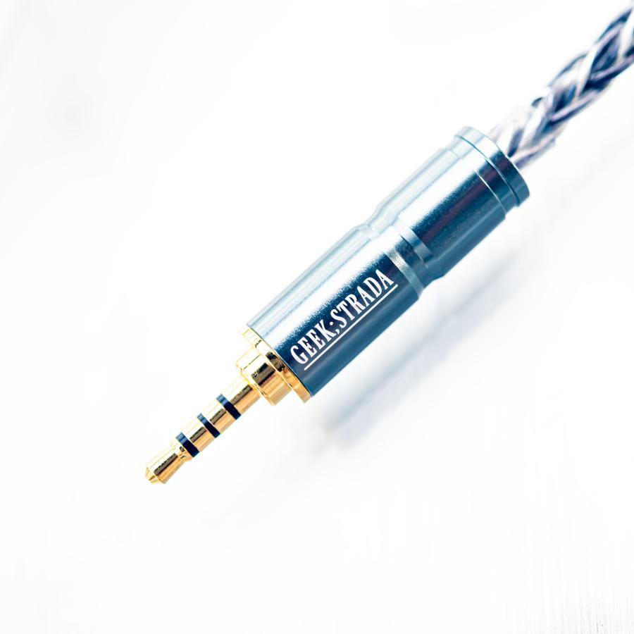 GEEK;STRADA】X8 || GHOST-R.2 ≡ BLUE DESTINY MMCX 3.5mm/4.4mm【7N
