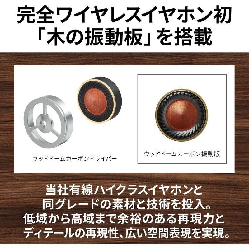 JVCケンウッド Victor HA-FW1000T 完全ワイヤレスイヤホン ウッドシリーズ ノイズキャンセリング機能 ウッドドームカーボン Victor HA FW1000T 完全ワイヤレスイヤホン ウッドシリーズ ノイズキャンセリング機能 ウッドドームカーボン