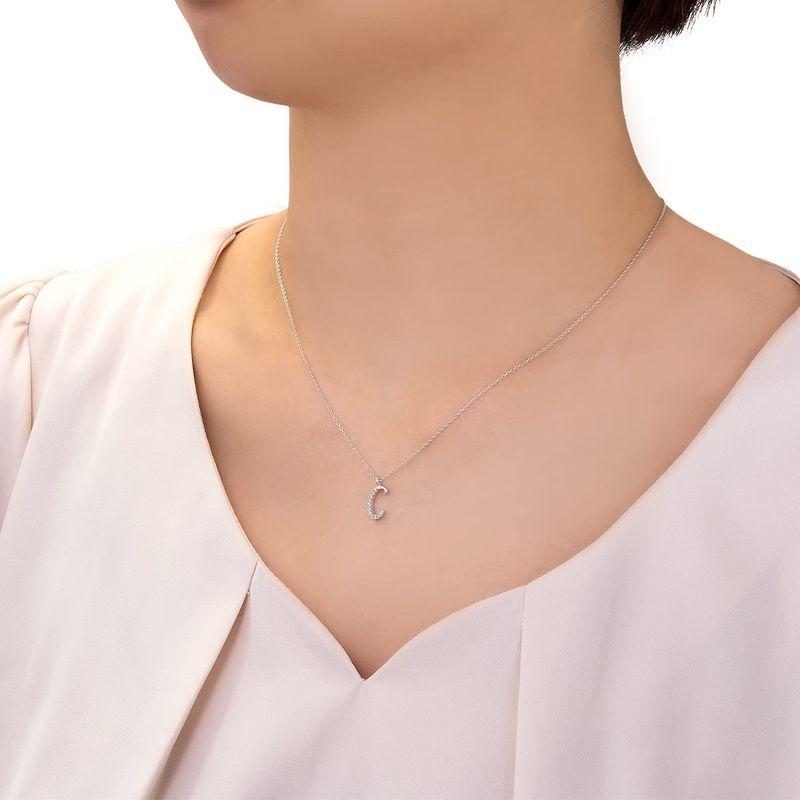 匿名配送 スイートテン・ダイヤモンド 正規品Sweet 10 Diamond イニシャル「C」 18金ピンクゴールドダイヤモンドイニシャルペンダント「 【TMF2718735105】(95838円)