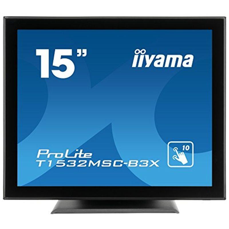 iiyama 15型液晶ディスプレイ ProLite T1532MSC-B3X (投影型静電容量方式タッチパネル) マ T1532MSC-B