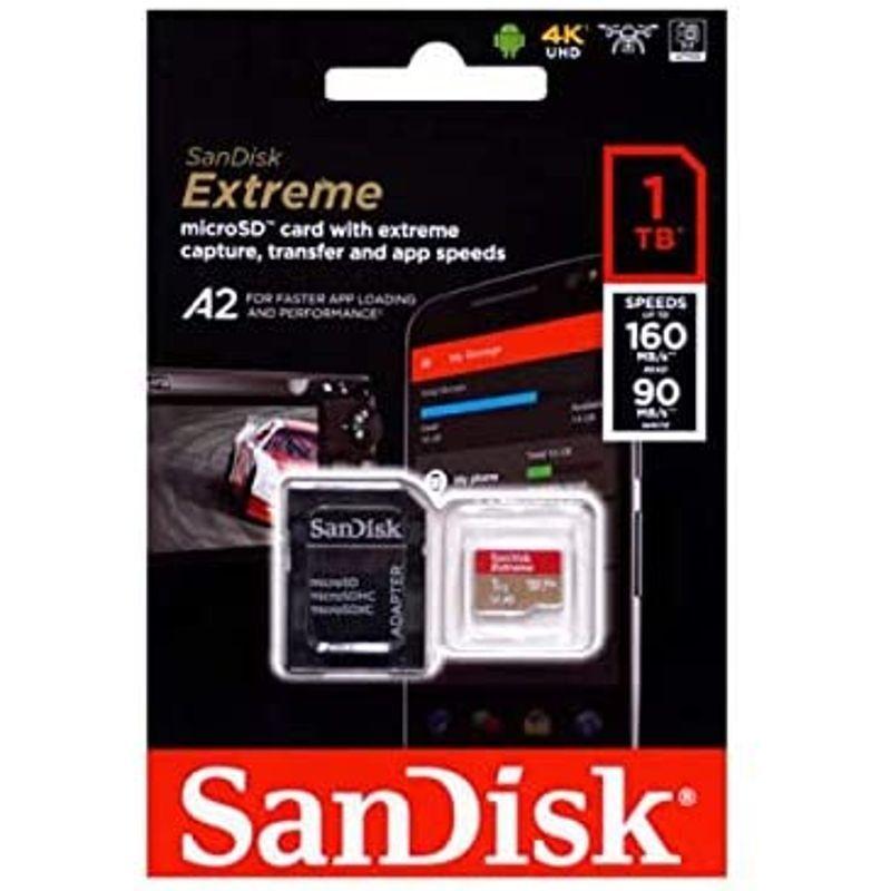 SanDisk (サンディスク) 1TB Extreme microSDXC A2 SDSQXA1-1T00-GN6MA ［ 海外パッケージ サンディスク 1TB Extreme microSDXC A2 SDSQXA1 1T00 GN6MA 海外パッケージ