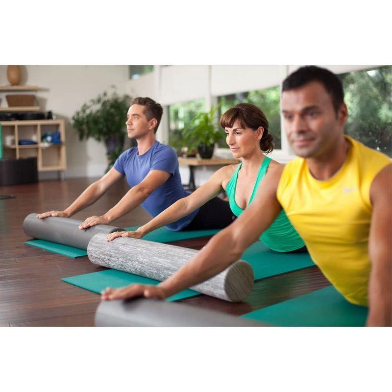 Balanced Body(バランスボディ) マジックローラー ヨガポール 縦90cm 横15cm グレー Body バランスボディ マジックローラー ヨガポール 縦90cm 横15cm グレー