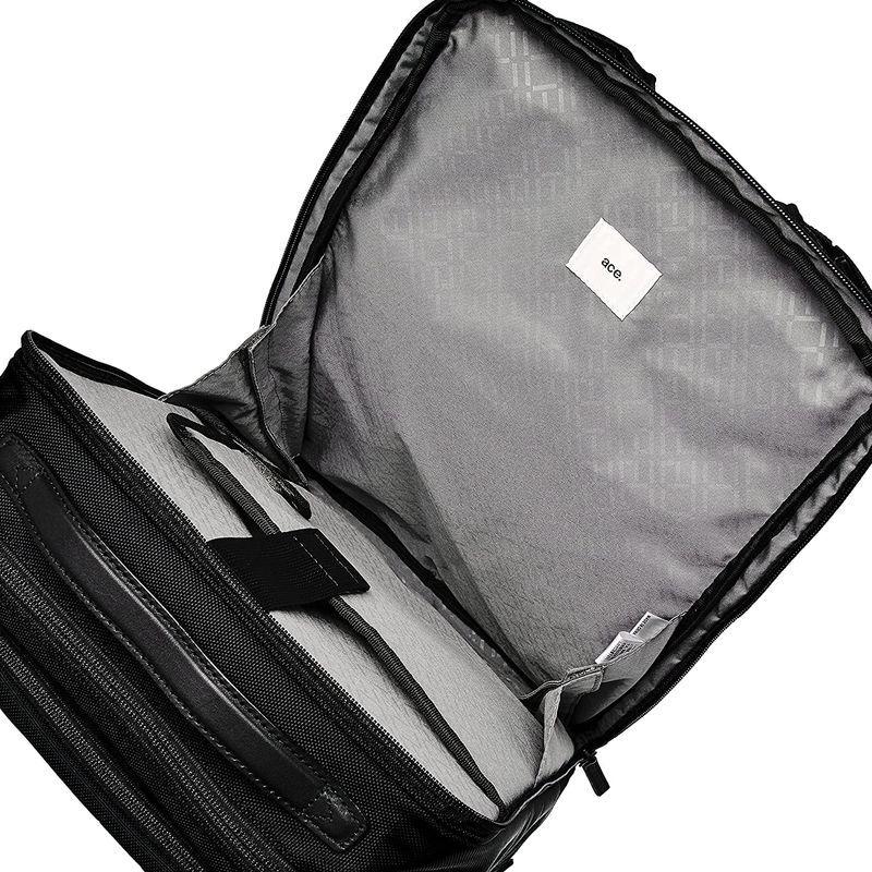 エースジーン ビジネスリュック 洗える背面構造 負担軽減タイプ 15.6インチPC B4 WPパック メンズ ブラック ビジネスリュック 洗える背面構造 負担軽減タイプ 6インチPC B4 WPパック メンズ ブラック