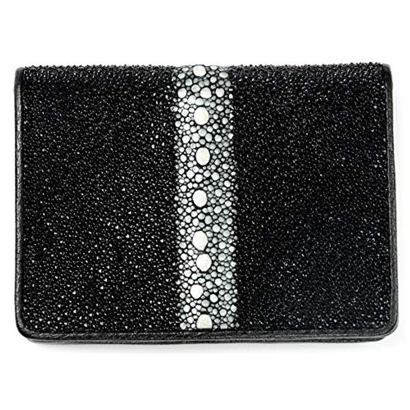 エスクラフト (S-CRAFT) エイ革名刺入れ/カードケースMark IV Blackエイ革 エイ皮 名刺 カード ガルーシャ スティング