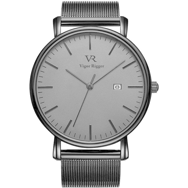 人気TOP BUREI腕時計 メンズ シンプル クォーツ メンズ 防水 人気 ブランド ビジネス アナログ腕時計 軽量 超薄型 おしゃれ うで時計黒-グ  メンズ腕時計