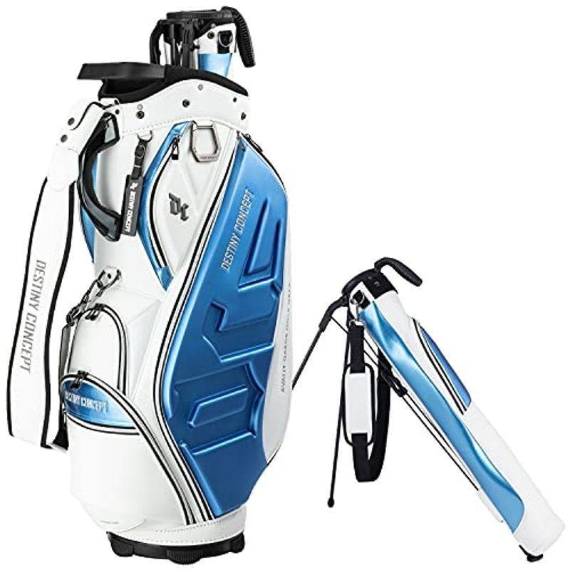 ディスティニーコンセプトDESTINY CONCEPT デュアル キャディバッグ DC-X14B DUAL セルフスタンドクラブケース 内蔵
