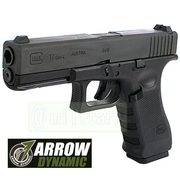 GLOCK 17 Gen.4 ガスガン 専用ケース付き アローダイナミック” グロック17 Gen4 ガスブローバック 専用ハード