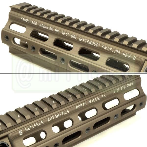 Geissele smr hk hk416 ハンドガード 10.5インチ DEFACTOR GEISSELE SMR HK ハンドガード 10.5インチ DDC