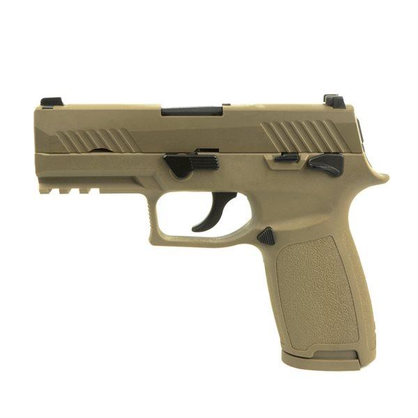 Asia Electric Guns AEG-F18 SIG P320 M18 キャリー ガスブローバックガン 無刻印ver. デザートカラー ...