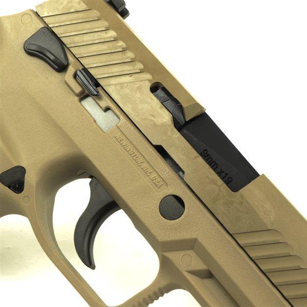 Asia Electric Guns AEG-F18 SIG P320 M18 キャリー ガスブローバックガン 無刻印ver. デザートカラー ...