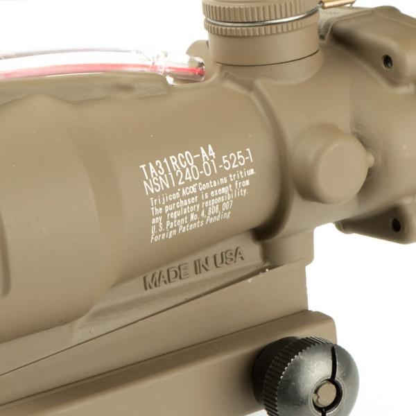 ARROW OPTICS ACOG TA31タイプ 4倍スコープ (集光式 レティクル) デザートカラー｜geelyy｜09