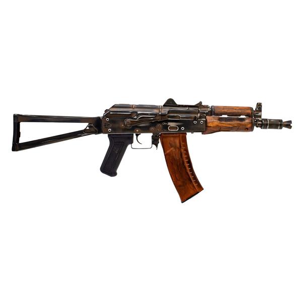 APS AKS74U クリンコフ リアルウッド BATTLE WORN ver. 電動