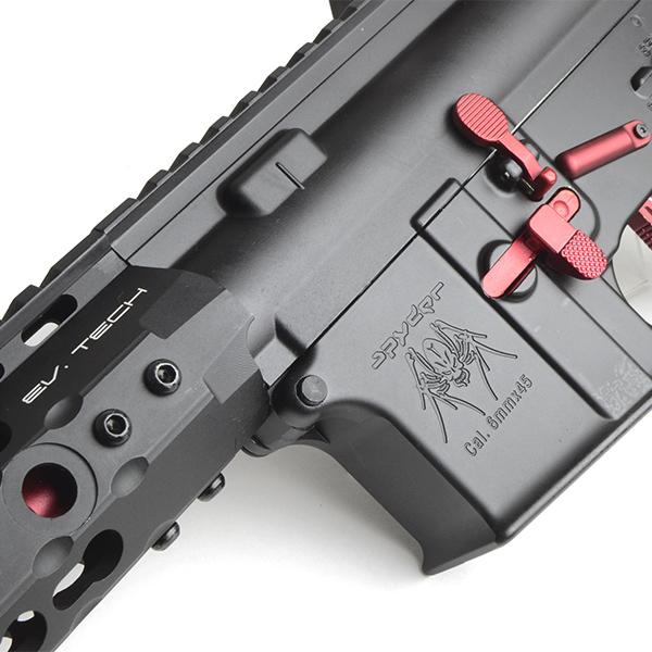 APS ASR115X マッチ ライフル MOD1 BR 電動ガン(電子トリガー搭載) ブラック/レッド |  | 02