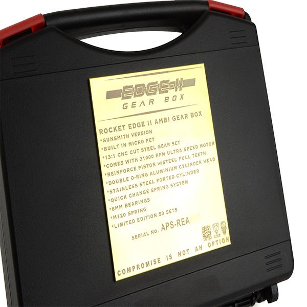 APS Rocket Edge II AMBI FET搭載 ギアボックス M4 後方配線用_12