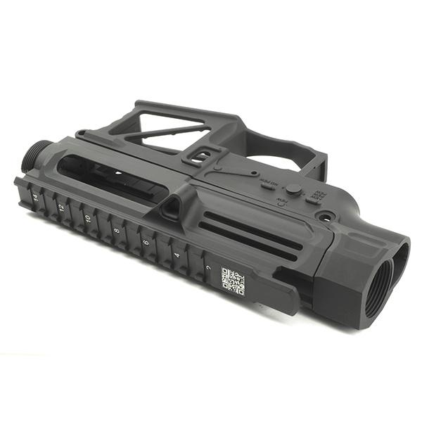 APS 軽量切削レシーバーキット PEW刻印 ver. M4 電動ガン用 ブラック