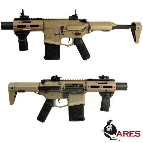 ARES AMOEBA AM-015 M4 CQC アサルトライフル 電動ガン DE : ジーリー 