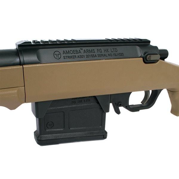 ARES AMOEBA ストライカーAS01 ボルトアクション スナイパーライフル エアコキ デザートカラー ARES AMOEBA スナイパーライフル