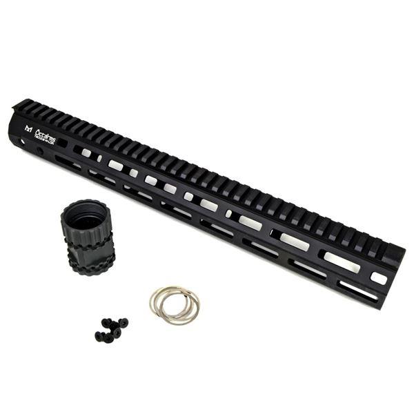 ARES OCTAARMS 15インチハンドガードセット　アウターバレル M4 Amazon | OCTAARMS 15インチ キーモッド システム ハンドガード