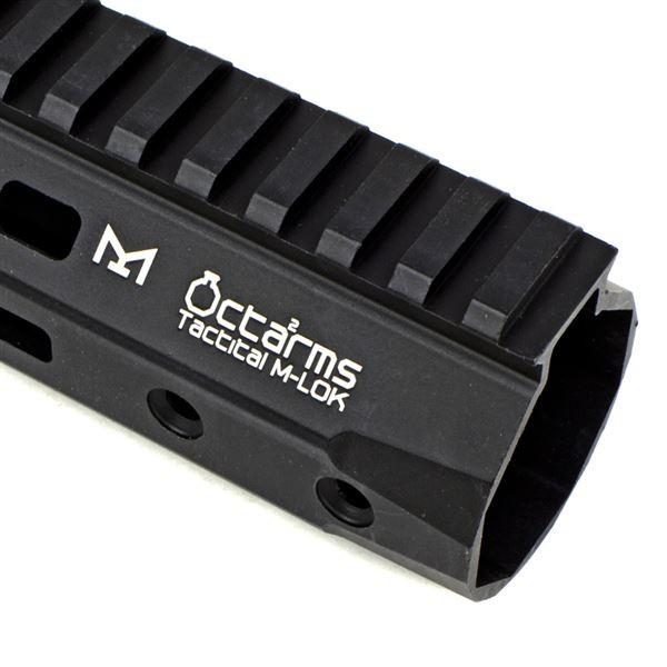 OCTAARMS 9インチ M-Lokシステム ハンドガードセット ブラック