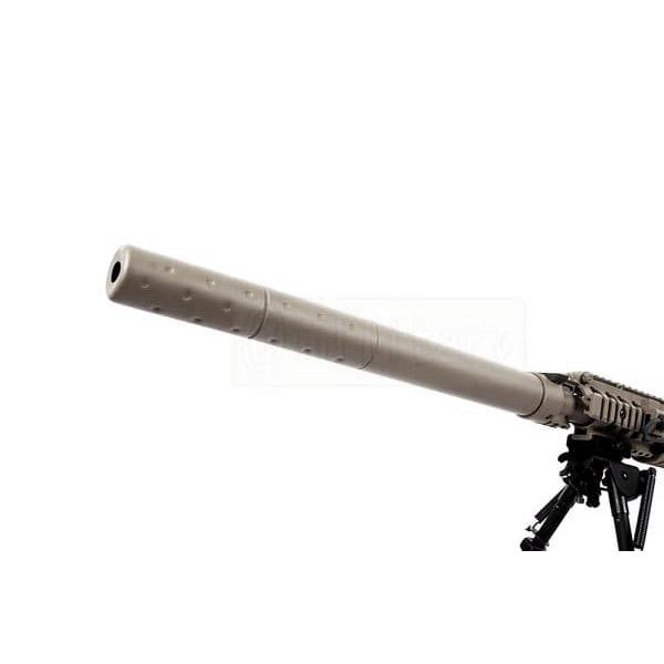 ARES M110 (SR25) 専用 ロング サイレンサー デザートカラー