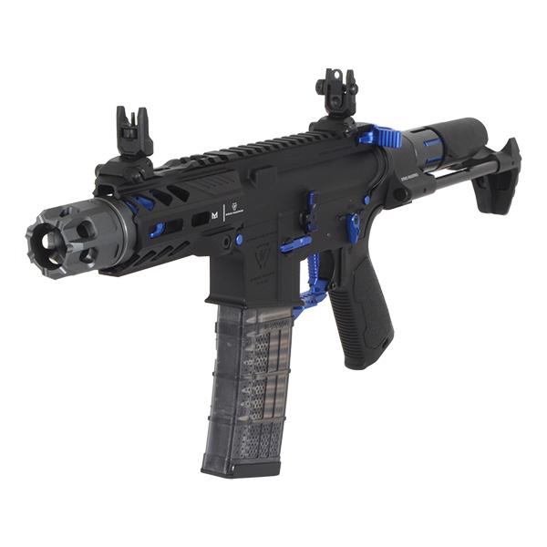 CGS EMG × T8 SP SYSTEMS STRIKE INDUSTRIES AR15 PDW ガスブローバック (SI Licensed) ブルー_2