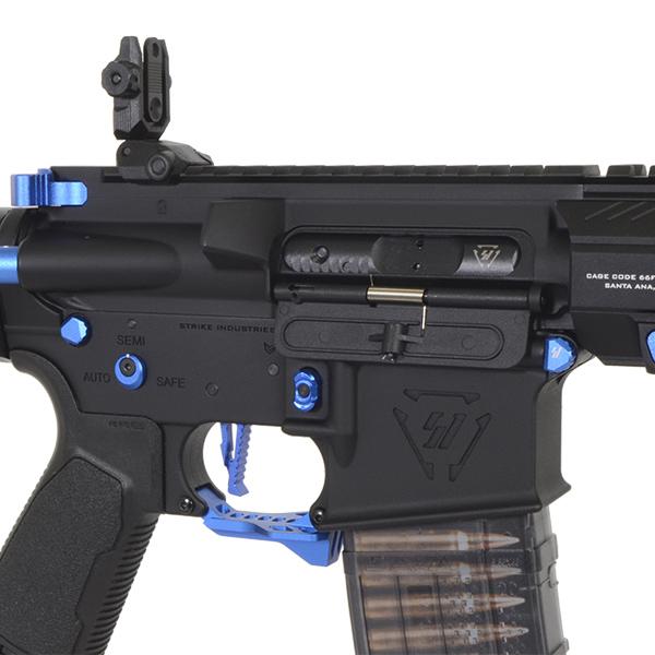 CGS EMG × T8 SP SYSTEMS STRIKE INDUSTRIES AR15 PDW ガスブローバック (SI Licensed) ブルー_4