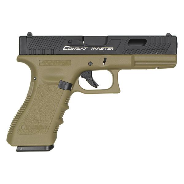 E&C 1104 GLOCK17 TTI ガスブローバック デザートカラー : ジーリー