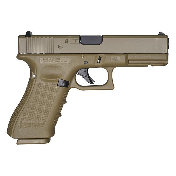 E&C 1106 GLOCK G17 Gen.4 ガスブローバック デザートカラー_1