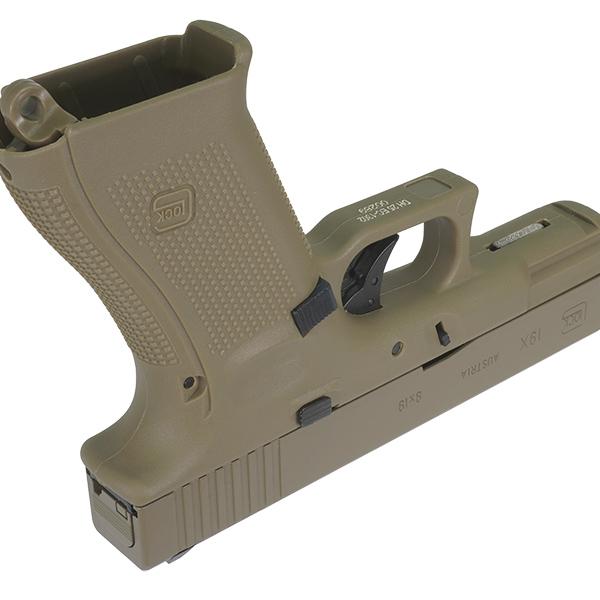 E&C 1302 GLOCK G19X ガスブローバック デザートカラー_6