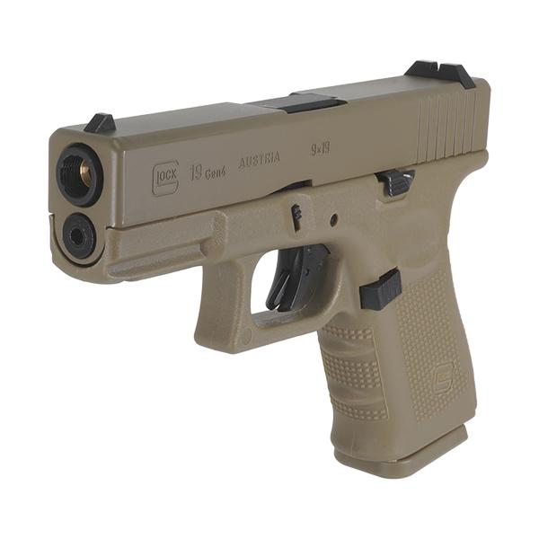 E&C 1306 GLOCK G19 Gen.4 ガスブローバック デザートカラー