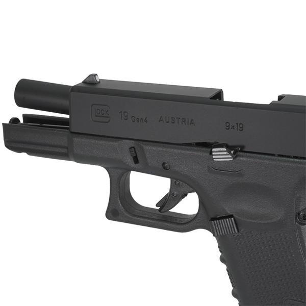 E&C 1306 GLOCK G19 Gen.4 ガスブローバック ブラック : ジーリー