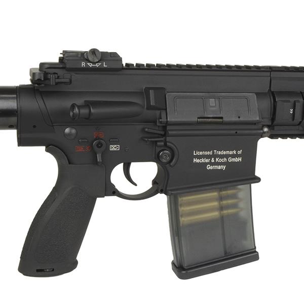 E&C 202E H&K HK417A2 16インチ 電子トリガー搭載 電動ガン ブラック