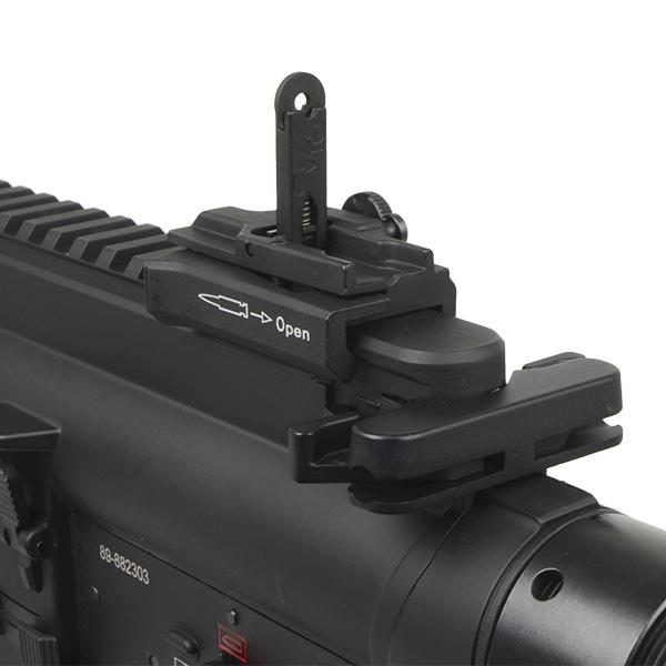 E&C 202E H&K HK417A2 16インチ 電子トリガー搭載 電動ガン ブラック