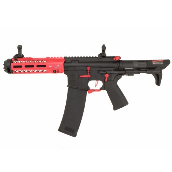 KINWA X E&C 333E-1 STRIKE パトリオット PDW7 電子トリガー搭載 電動ガン レッド