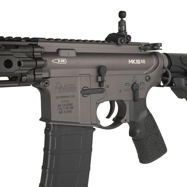 E&C 644E MK18RIII [DD刻印] 電子トリガー搭載 電動ガン グレー