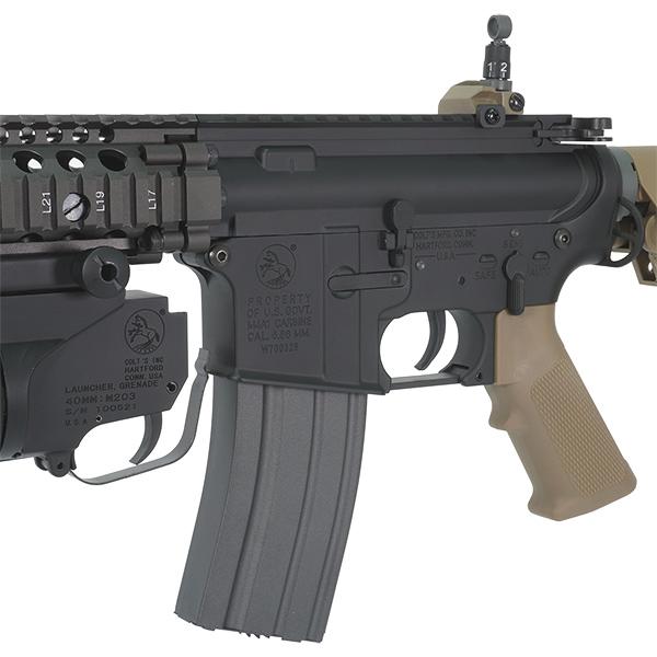 E&C 705E COLT Mk18 Mod1 with M203 グレネードランチャー (Kestrel V2 BASIC搭載) 電動ガン (COLT Licensed) |  | 03