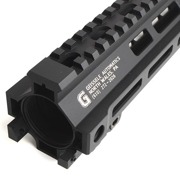 Geissele smr Mk4 10インチ ブラック ハンドガード Z-Parts GEISSELE SMR MK4 タイプ ハンドガード 10インチ GHK M4