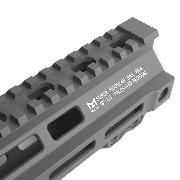 E&C MP1000 GEタイプ SMR MK4 ハンドガード 10インチ グレー