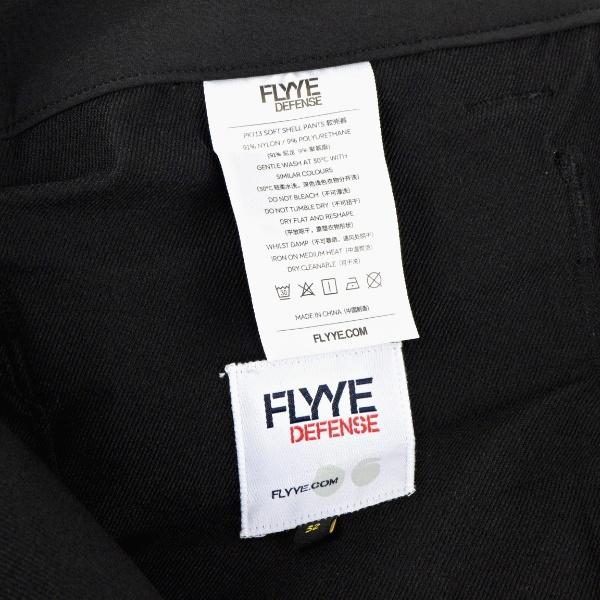 FLYYE DEFENSE PKT13 ソフトシェルパンツ ブラック