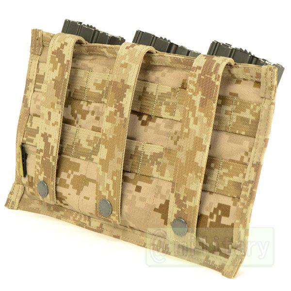 FLYYE RAV Triple M4M16 Mag Pouch AOR1 迷彩 : ジーリーショップ - 通販 - Yahoo!ショッピング
