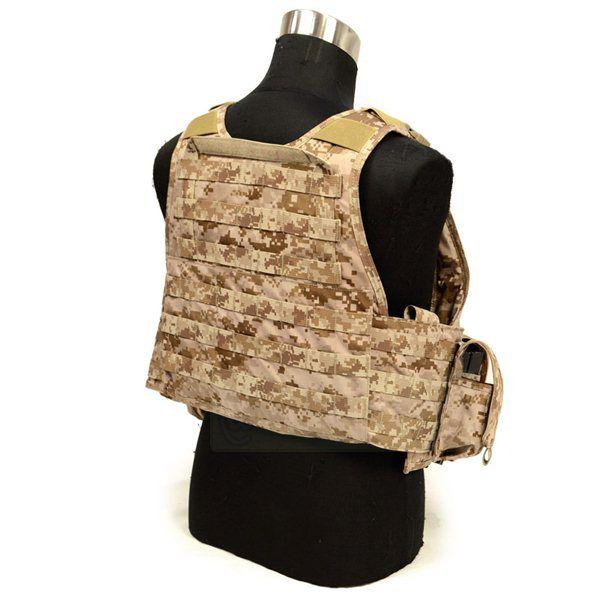 FLYYE MOLLE Style PC Plate Carrier with Pouch set AOR1 迷彩