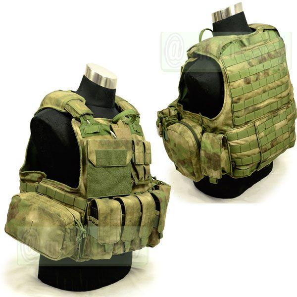 FLYYE Force Recon Vest with Pouch Set Ver.MAR A-TACS FG 迷彩