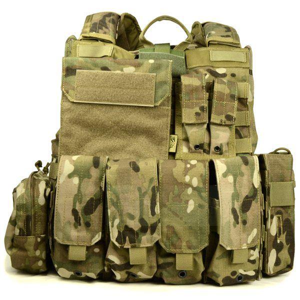 FLYYE Force Recon Vest with Pouch Set Ver.MAR マルチカム 迷彩