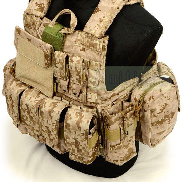 FLYYE Force Recon Vest with Pouch Set Ver.MAR AOR1 迷彩 : ジーリー