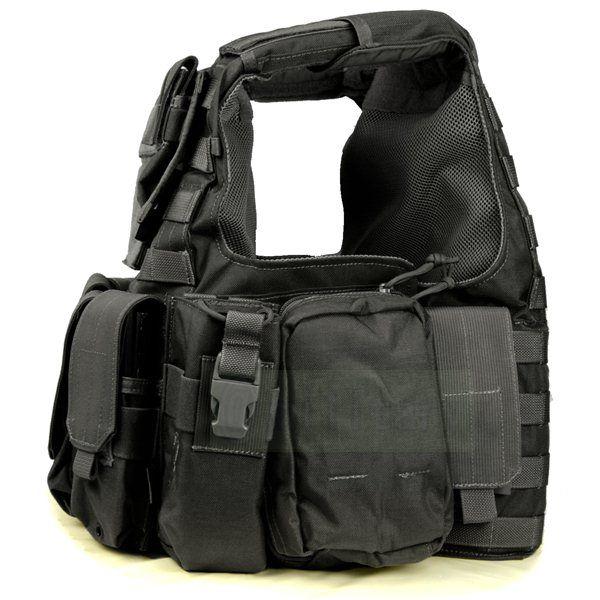 FLYYE Force Recon Vest with Pouch Set Ver.Land BK : ジーリー