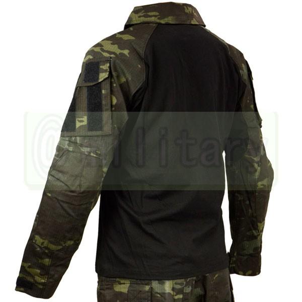 CRYE G3タイプ BDU コンバットシャツ マルチカムブラック 迷彩服