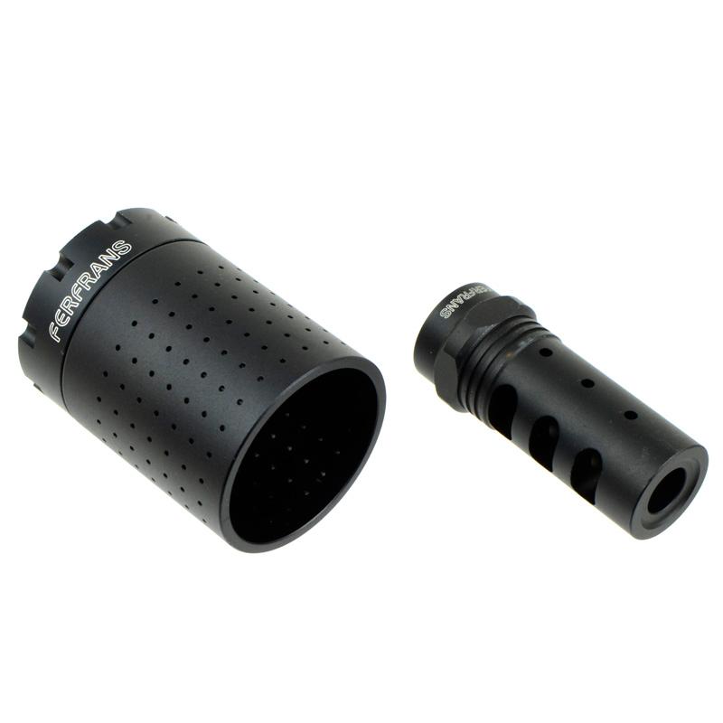 年末年始BIG SALE】Ferfrans タイプ モジュラーマズルデバイス 14mm逆